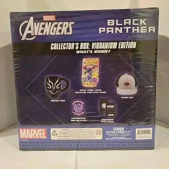 Avengers Black Panther Collectors Box Vibranium edition NEW - Picture 2 of 2